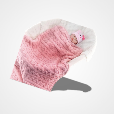 Gigoteuse - Couverture Naissance Grosse Maille