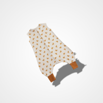 Gigoteuse Turbulette d'Été Coton Avec Pieds Retroussables