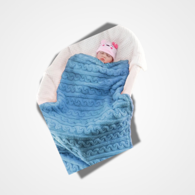 Gigoteuse - Couverture Naissance Grosse Maille