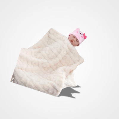 couverture emmaillotage blanc