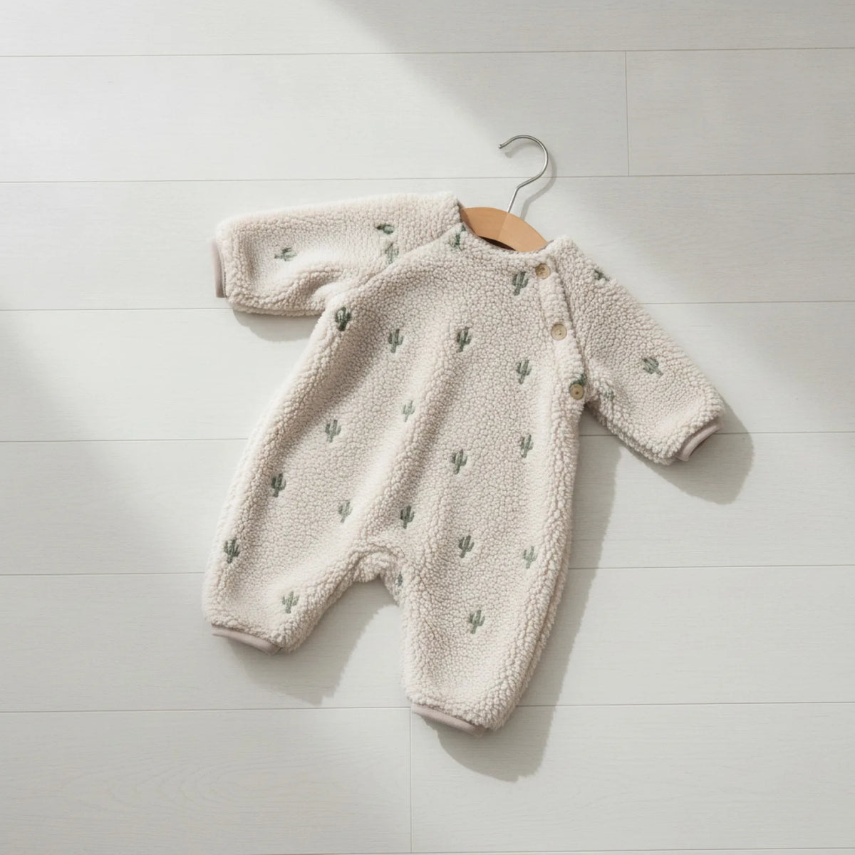 Gigoteuse Bébé Brodée Cactus