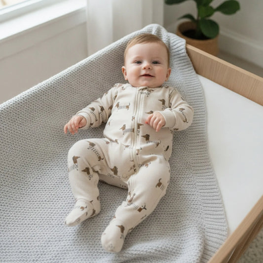 Gigoteuse Bébé À Pieds Garçon